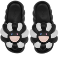 Takashi Murakami Ohana Full Bloom Slide Black White Pink (Complexcon)