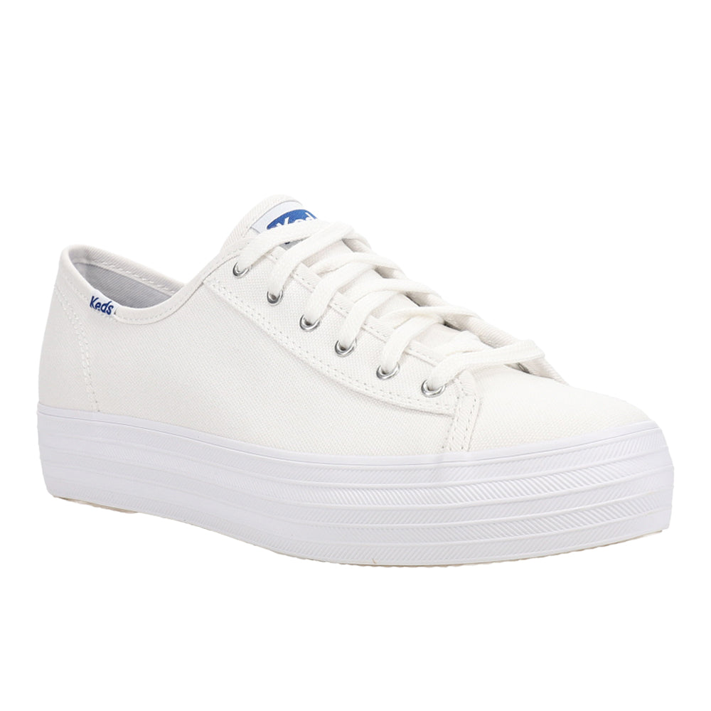 Triple Kick Canvas Lace Up Sneakers