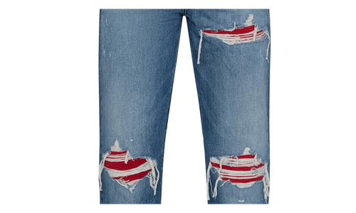 Suede Straight Mx1 Jean "Medium Indigo" AMDNGH1112 MEDI