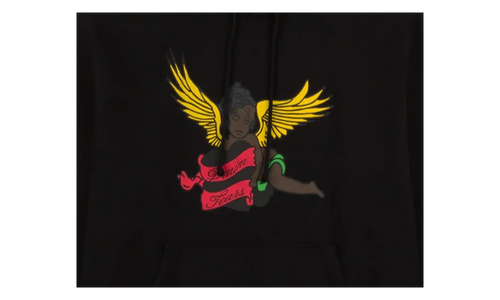 Black Cherub Hoodie "Black" DT399