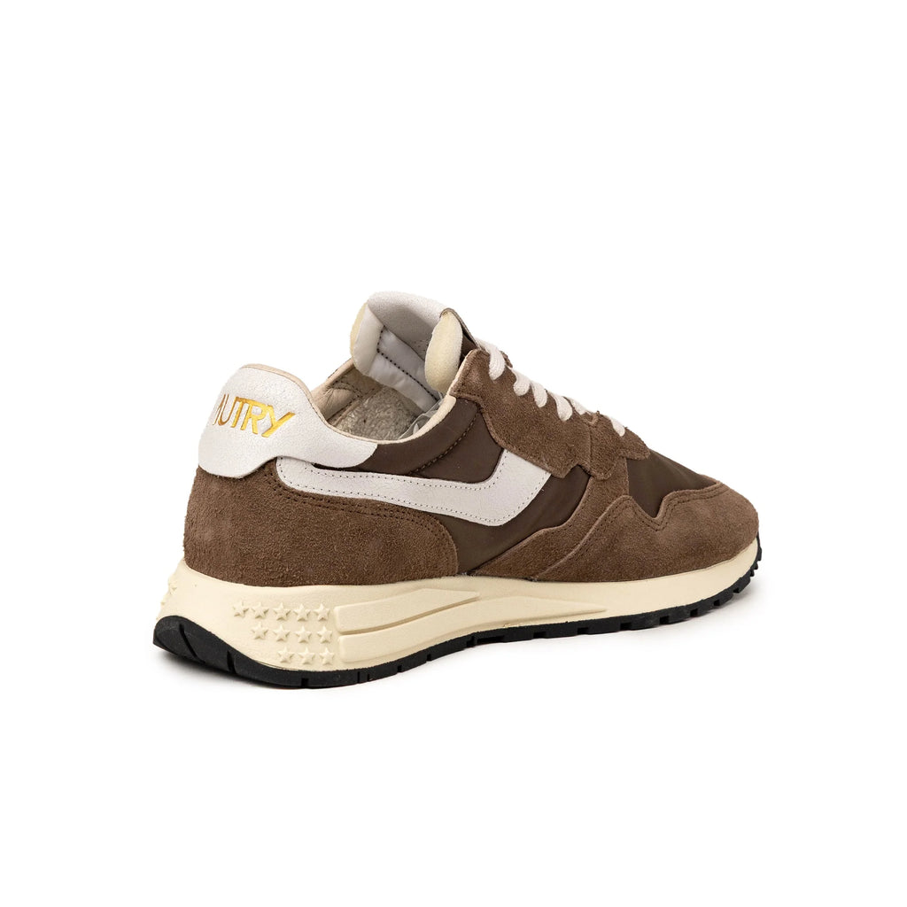 Reelwind Low *Nylon / Cracked Leather*