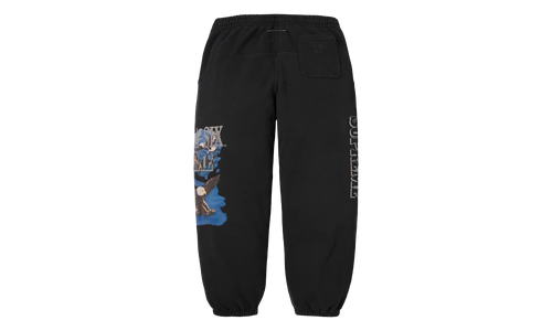 MM6 Maison Margiela Eagle Sweatpant "SS26 - Black" SU27198