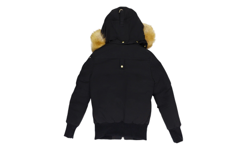 Sainte Flavie Bomber Jacket "Black / Gold" MSK-WOTW-0026