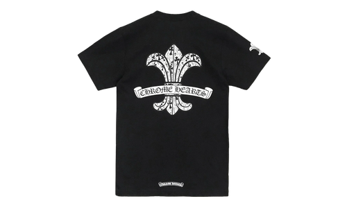Fleur Scroll Logo Tee "Black" CHRM0763