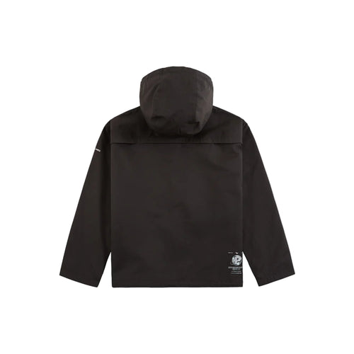 Paper Planes Mesh Lined Rain Jacket - "Chacoal"