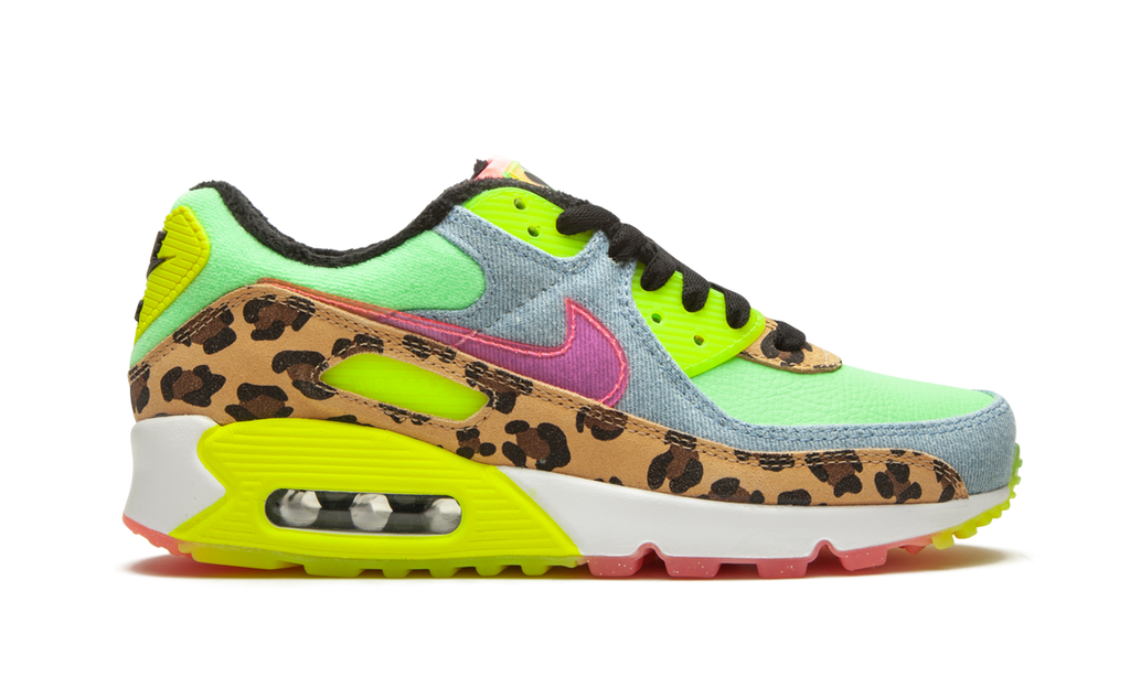 W Air Max 90 LX"Denim Leopard Print" CW3499 300