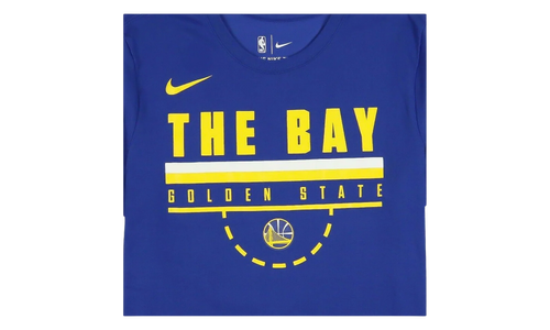 NBA Golden State Warriors The Bay T‑Shirt "Rush Blue" 933615 495