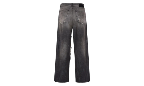 Carpenter Repaired Baggy Jean "Crafted Black" AMBMJE1006 680