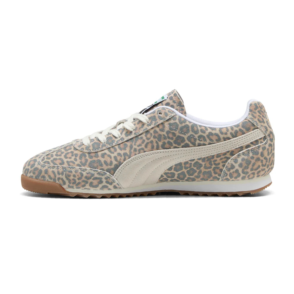 Arizona Leopard Print Lace Up Sneakers