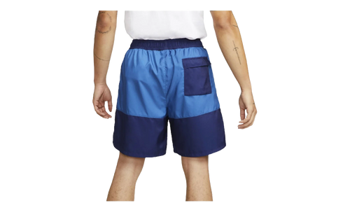 Sportswear Sport Essentials Woven Lined Flow Shorts "Midnight Navy / Dark Marina Blue / White" DM6831 410