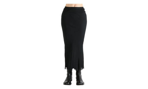 Gonna Calf Bias Skirt WMNS "Black" RP01F6334 G 09