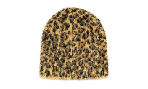 LEOPARD SKULLCAP "Brown" STUS351