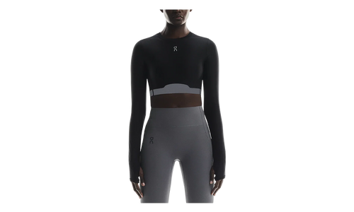 Train Long Sleeve Crop WMNS "Black" 1WF10220553