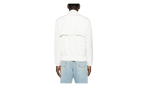 Side Panelled Track Windbreaker Jacket "White" MF23 JK 241 01 WHIT