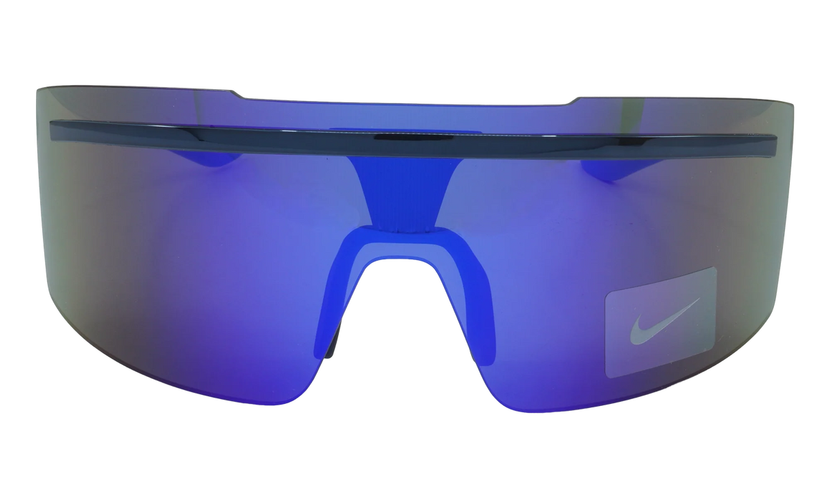 Echo Shield M Sunglasses "Navy / Ultraviolet Mirror" FD1884 414