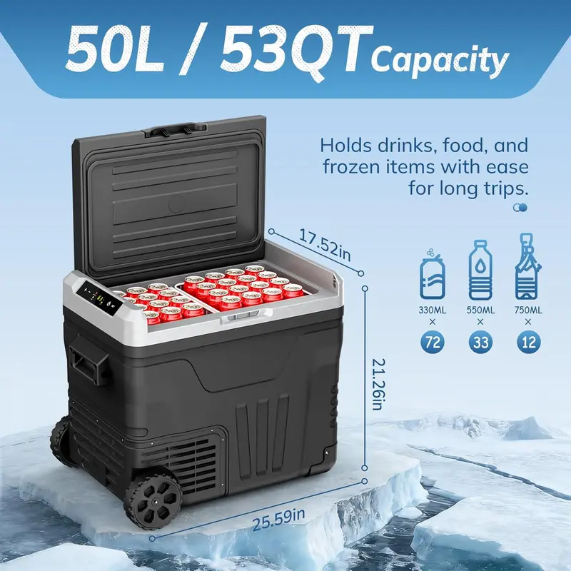🌊Summer Sale 50% OFF🌹Euhomy Portable Car Refrigerator