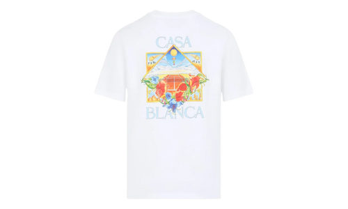 Flower Court Icon T-Shirt "White" MSS26JTS00113