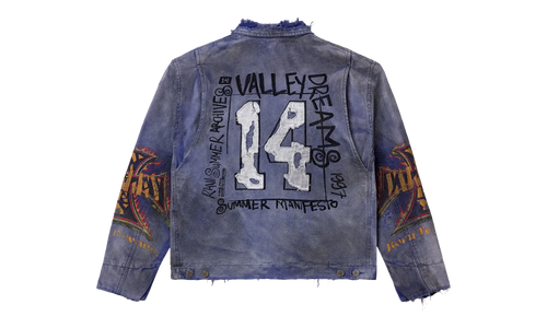 Destruction Work Jacket "Mechanic / Purple" VALE 11 008 VFDWJIM BL