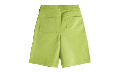 Big Ol Leather Shorts "LIME" 112315 LIME