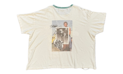 Back To Life Ringer Tee "White" 2U005Q1010VWT