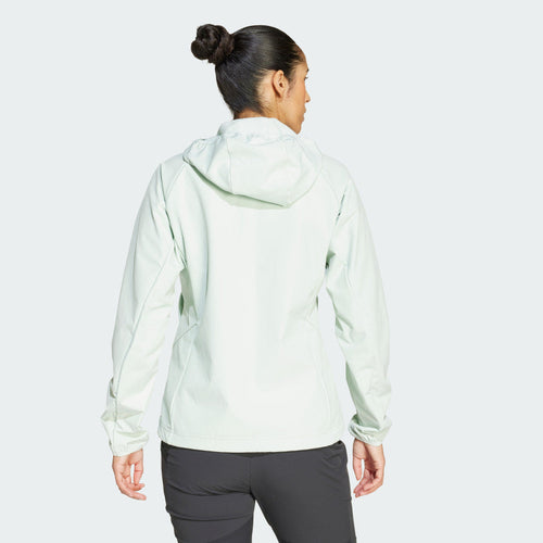 Women's adidas Terrex Xperior Softshell Fleece Hooded Jacket