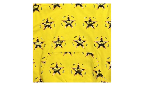 Every Tear Is A Star Hoodie "Yellow" DT596