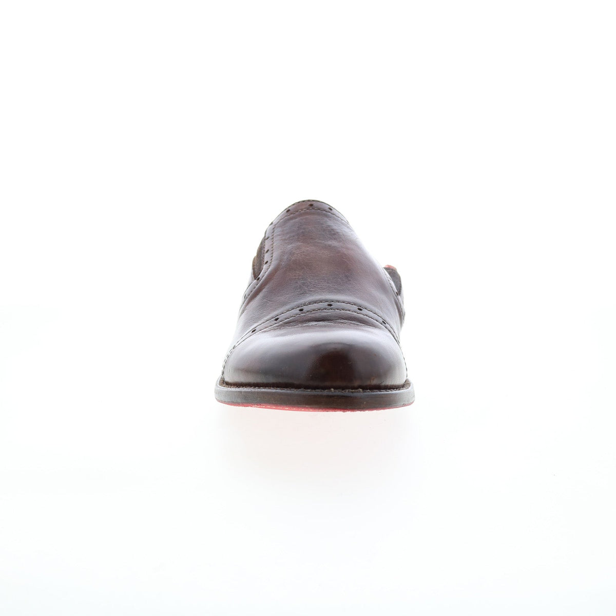 Bed Stu Jackie F346013 Womens Brown Leather Slip On Mules Flats Shoes