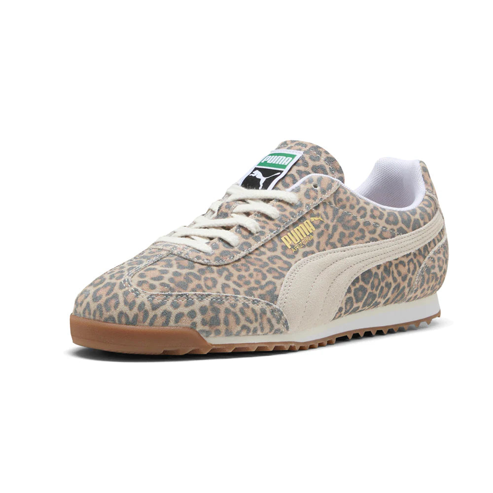 Arizona Leopard Print Lace Up Sneakers