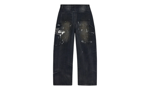 Daily Work Pants "Painted / Black" 11451 10005VFDWPP PAIN
