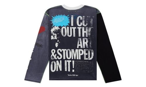 Rivka Reversible Long-Sleeve Tee "Its Critical" BWA68