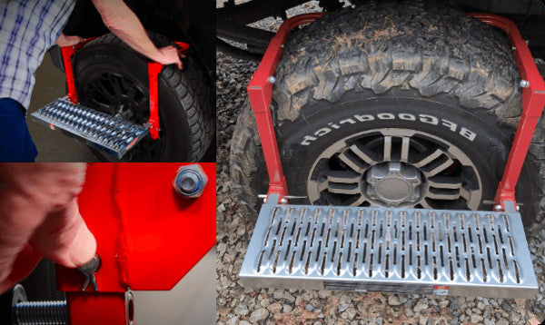 Sakerplus Folding Tire Step